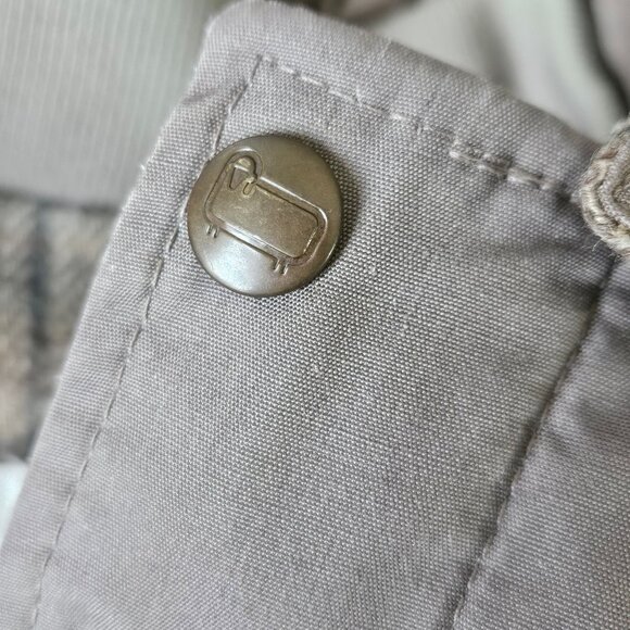 Vintage Woolrich Mens Hooded Tan Parka Plaid Lining Full Zip Size L USA Made - Picture 6 of 16